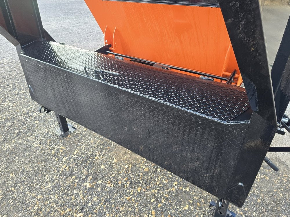 RawMaxx 14' RDX GN Roll off Bundle (2) 7k Axles + 3 Bins w/ 4' Walls - Roll Off Packages/RO 14' Gooseneck - Stryker Dealership Group