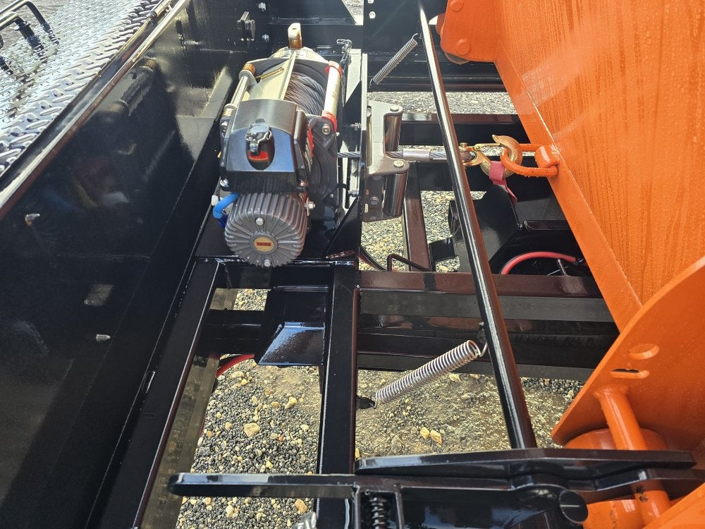 RawMaxx 14' RDX GN Roll off Bundle (2) 7k Axles + 3 Bins w/ 4' Walls - Roll Off Packages/RO 14' Gooseneck - Stryker Dealership Group