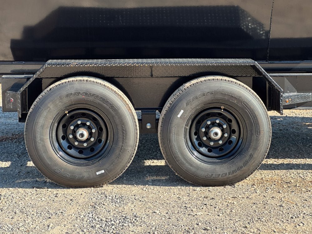 Stryker 14' GN Roll off Bundle (2) 7k Axles + 3 Bins w/ 4' Walls 2853 - Stryker Dealership Group