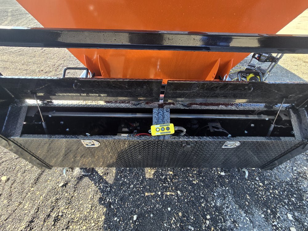 Stryker 16' GN Roll off Bundle (2) 7k Axles + 1 Bin w/ 4' Walls 2581-F - Stryker Dealership Group