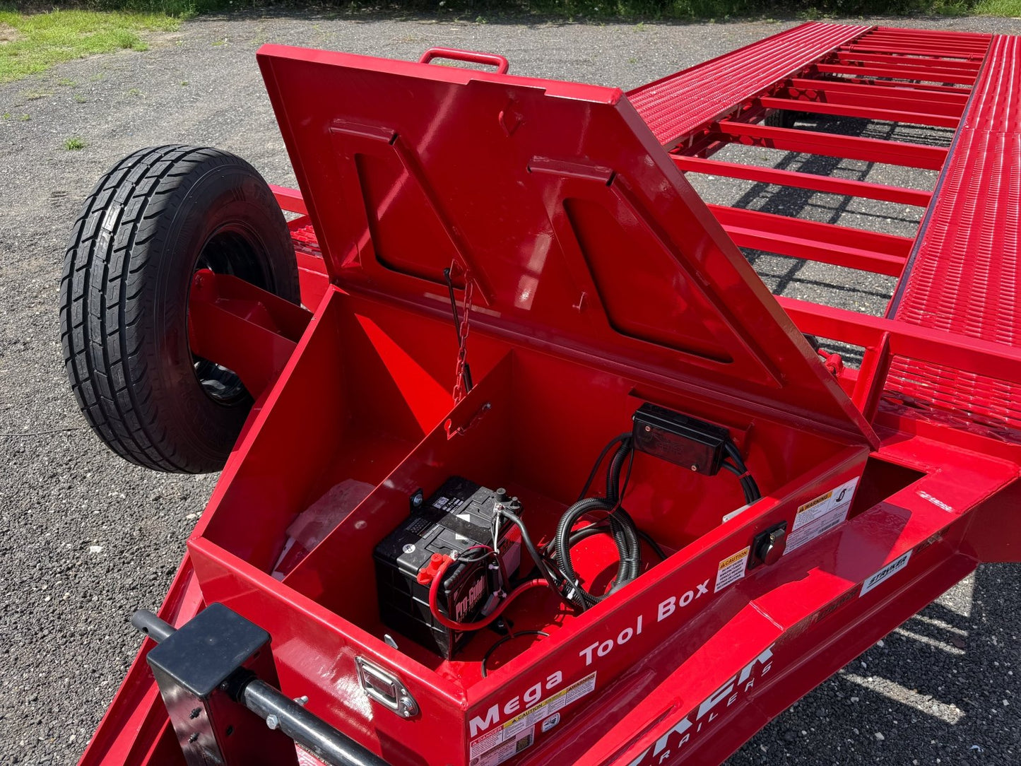 Stryker 36' Mesh Bumper Pull Two Car Trailer - Stryker Dealership Group