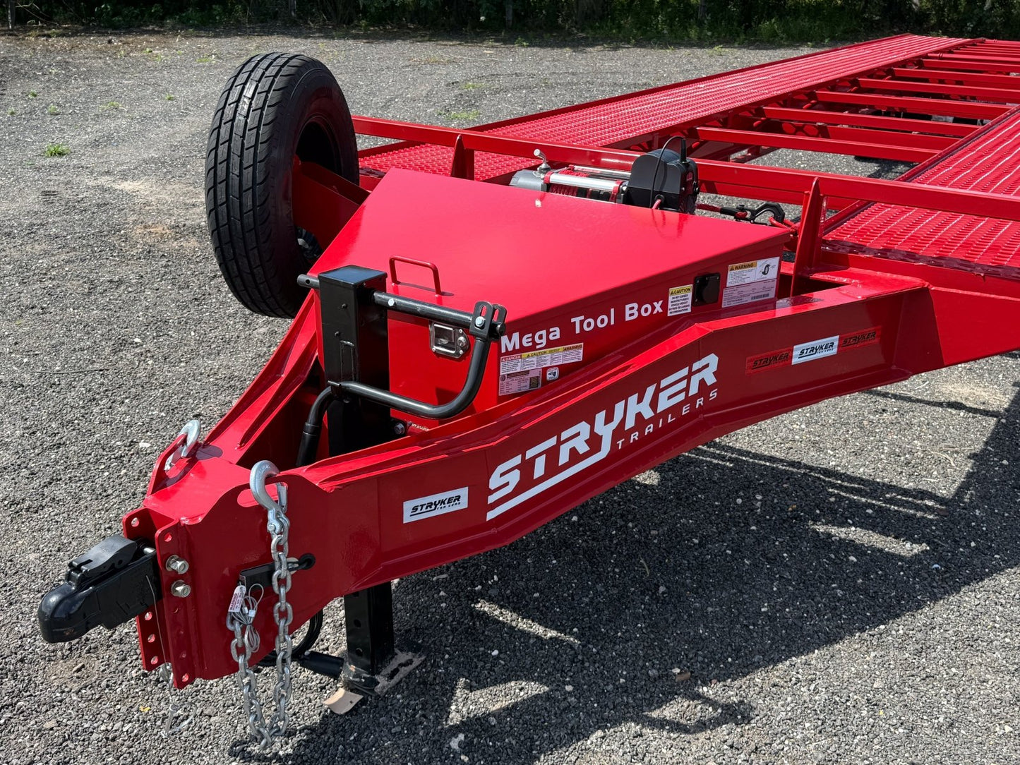 Stryker 36' Mesh Bumper Pull Two Car Trailer - Stryker Dealership Group