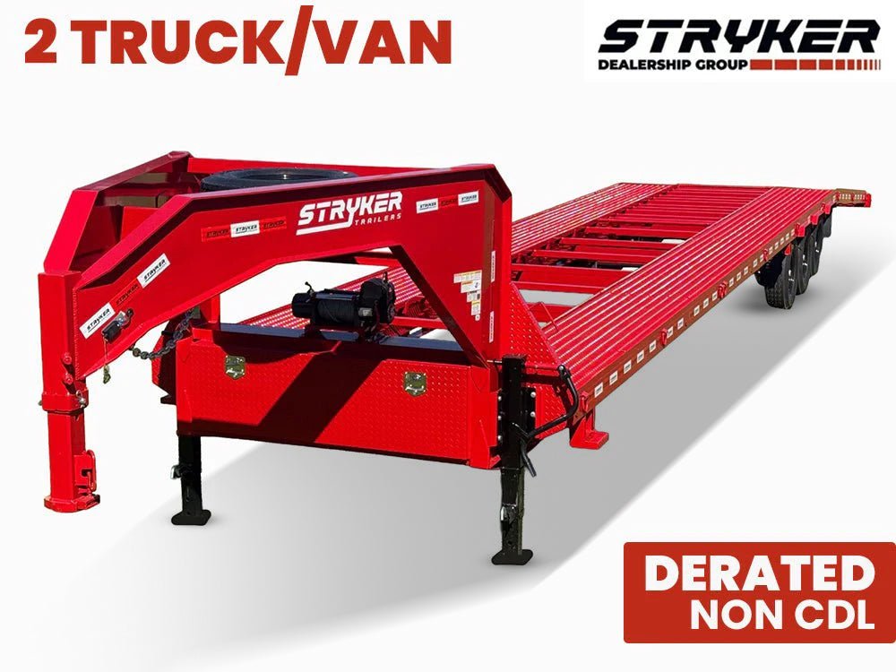 Stryker 44' Truck and Van Gooseneck Trailer - Stryker Dealership Group