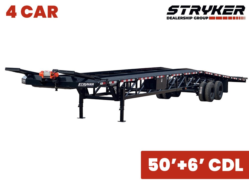 Stryker 50' + 6' Low Profile 4 Car Hauler - Stryker Dealership Group