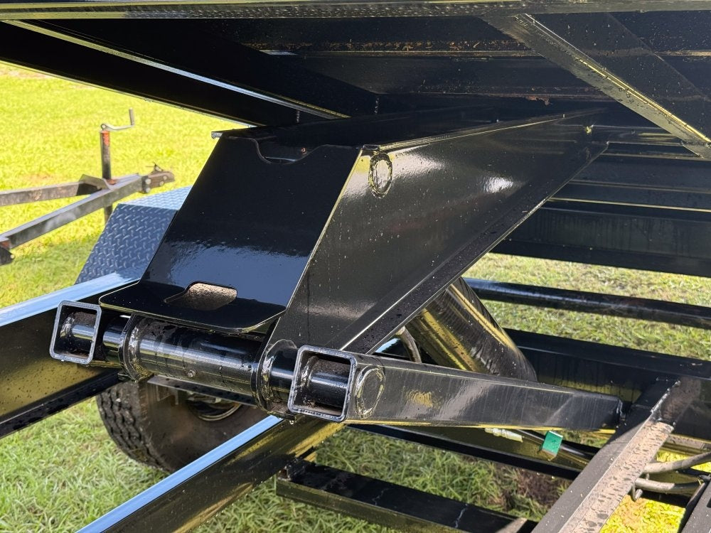 Stryker 14' BP Roll Off Bundle (2) 7k Axles + 3 Bins w/ 4' Walls - Roll Off Base Trailer/RO 14' Bumper Pull - Stryker Dealership Group