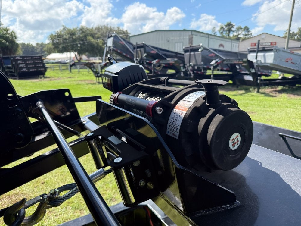 Stryker 14' BP Roll Off Bundle (2) 7k Axles + 3 Bins w/ 4' Walls - Roll Off Base Trailer/RO 14' Bumper Pull - Stryker Dealership Group