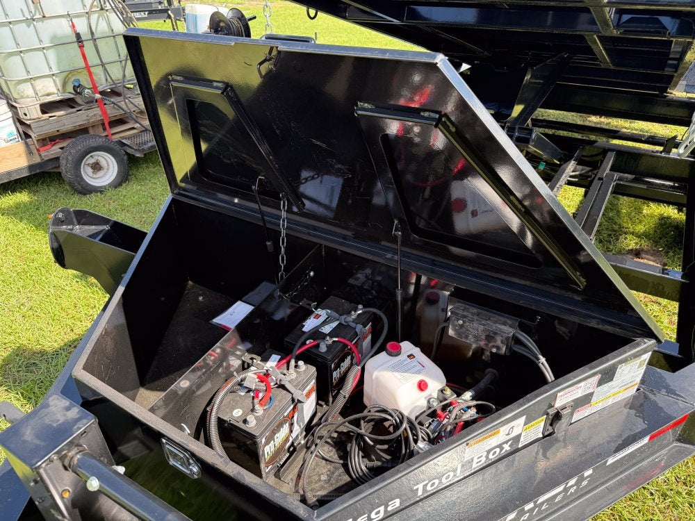 Stryker 14' BP Roll Off Bundle (2) 7k Axles + 3 Bins w/ 4' Walls - Roll Off Base Trailer/RO 14' Bumper Pull - Stryker Dealership Group