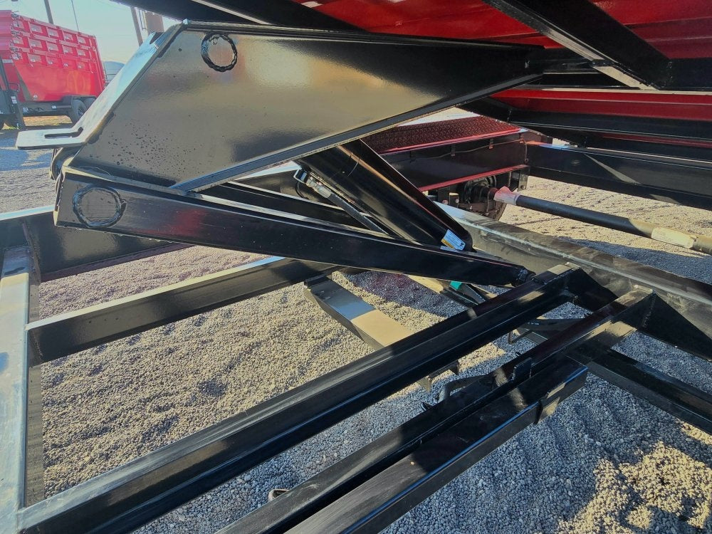 Stryker 14' BP Roll Off Bundle (2) 7k Axles + 3 Bins w/ 4' Walls - Roll Off Base Trailer/RO 14' Bumper Pull - Stryker Dealership Group