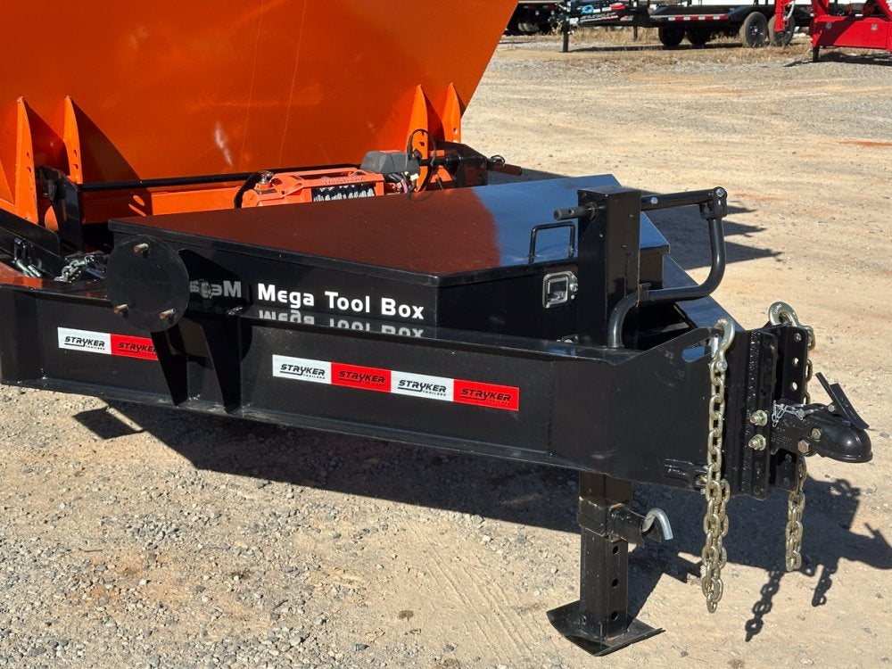 Stryker 14' BP Roll off Bundle (2) 7k Axles + 3 Bins w/ 4' Walls - Roll Off Packages/RO 14' Bumper Pull - Stryker Dealership Group