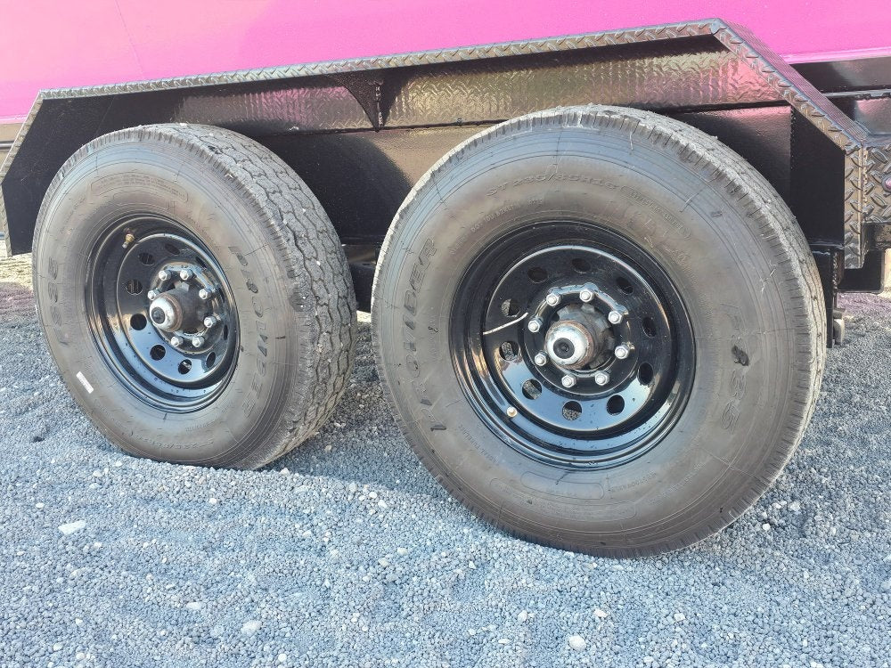 Stryker 14' BP Roll off Bundle (2) 7k Axles + 3 Bins w/ 4' Walls - Roll Off Packages/RO 14' Bumper Pull - Stryker Dealership Group