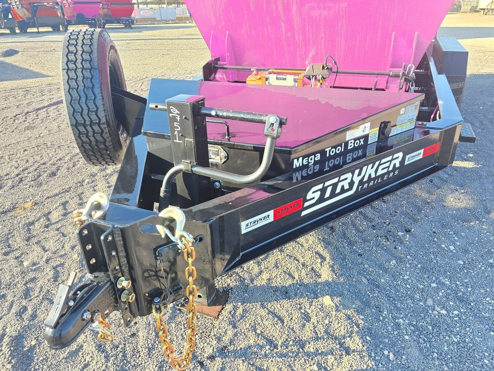 Stryker 14' BP Roll off Bundle (2) 7k Axles + 3 Bins w/ 4' Walls - Roll Off Packages/RO 14' Bumper Pull - Stryker Dealership Group