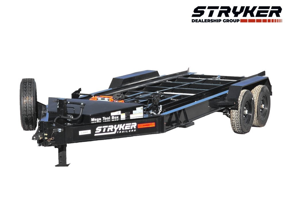 Stryker 16' BP Roll Off Base (2) 7K Axles - Roll Off Base Trailer/RO 16' Bumper Pull - Stryker Dealership Group