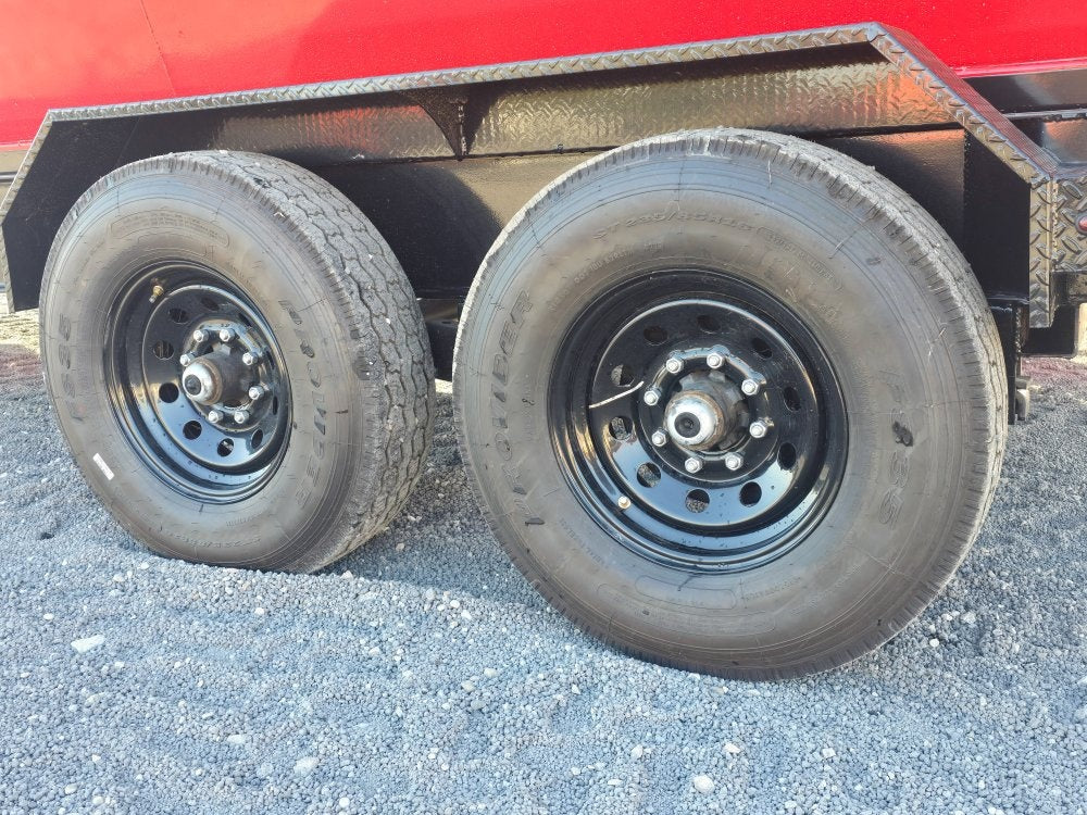 Stryker 16' BP Roll off Bundle (2) 7k Axles + 1 Bin w/ 4' Walls - Roll Off Packages/RO 16' Bumper Pull - Stryker Dealership Group