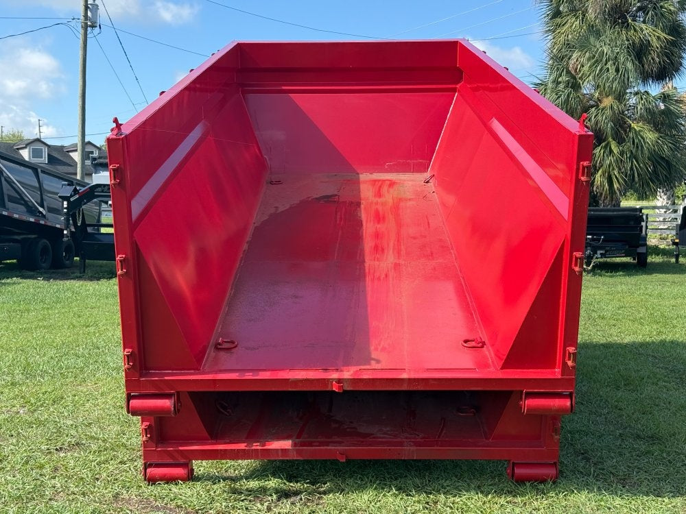 Stryker 16' BP Roll Off Bundle (2) 7k Axles + 2 Bins w/ 4' Walls - Roll Off Packages/RO 16' Bumper Pull - Stryker Dealership Group