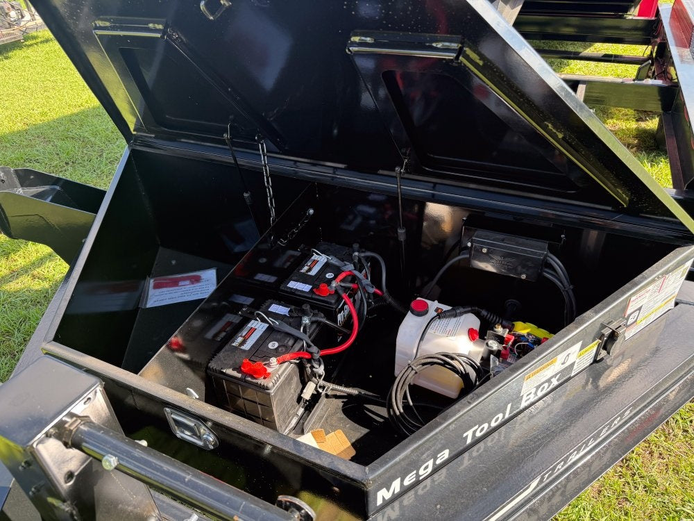 Stryker 16' BP Roll Off Bundle (2) 7k Axles + 2 Bins w/ 4' Walls - Roll Off Packages/RO 16' Bumper Pull - Stryker Dealership Group