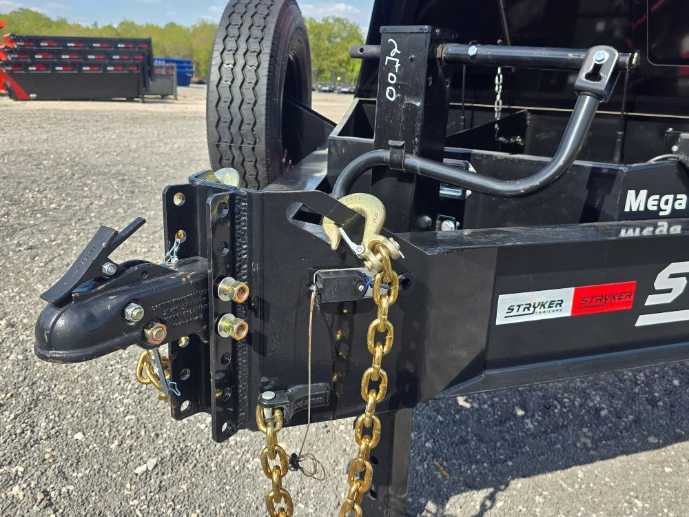 Stryker 16' BP Roll Off Bundle (2) 7k Axles + 3 Bins w/ 4' Walls - Roll Off Packages/RO 16' Bumper Pull - Stryker Dealership Group