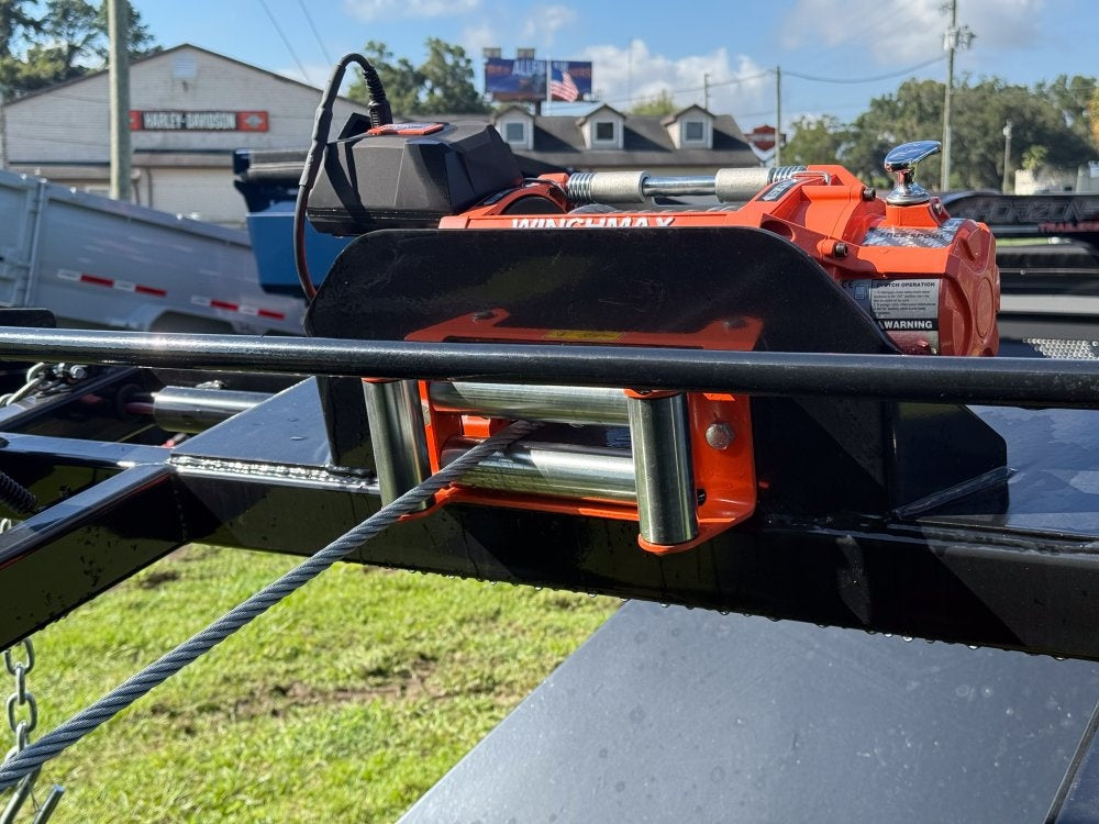 Stryker 16' BP Roll Off Bundle (2) 7k Axles + 3 Bins w/ 4' Walls - Roll Off Base Trailer/RO 16' Bumper Pull - Stryker Dealership Group