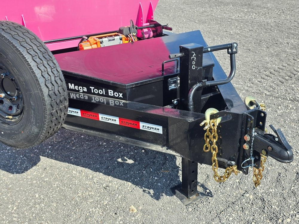 Stryker 16' BP Roll Off Bundle (2) 7k Axles + 3 Bins w/ 4' Walls - Roll Off Packages/RO 16' Bumper Pull - Stryker Dealership Group