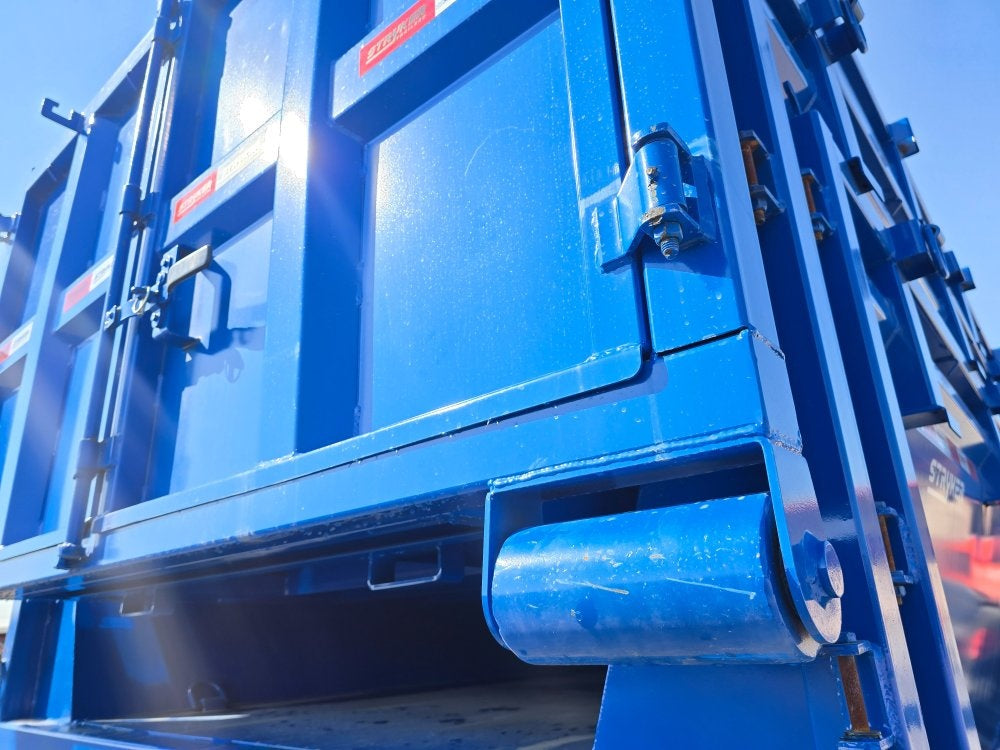 Stryker 16' BP Roll off Bundle (2) 7k Axles + 3 Bins w/ 4' Walls - Roll Off Packages/RO 16' Bumper Pull - Stryker Dealership Group