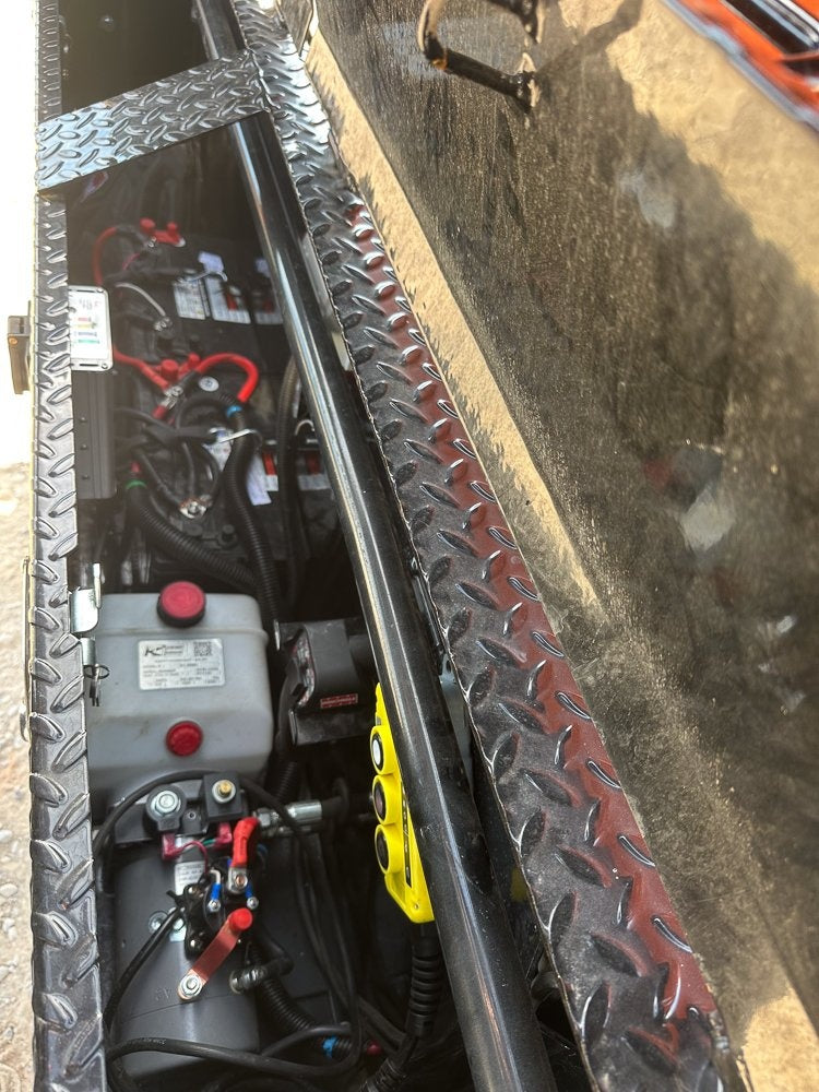 Stryker 16' GN Roll Off Base (2) 7K Axles - Roll Off Base Trailer/RO 16' Gooseneck - Stryker Dealership Group