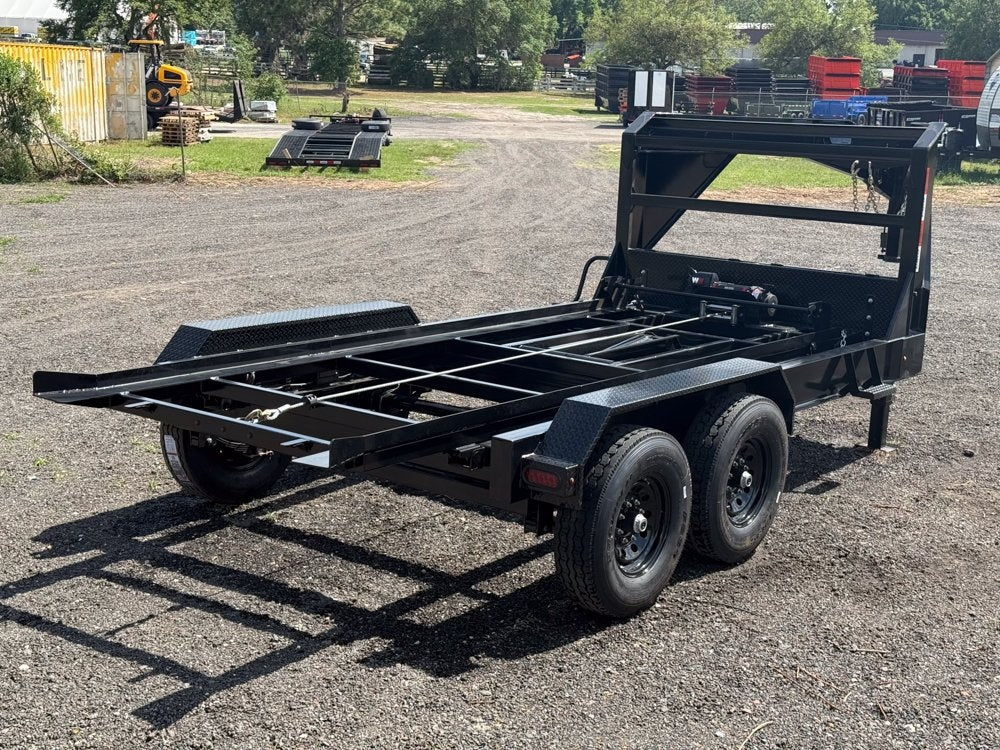 Stryker 16' GN Roll Off Base (2) 7K Axles - Roll Off Base Trailer/RO 16' Gooseneck - Stryker Dealership Group