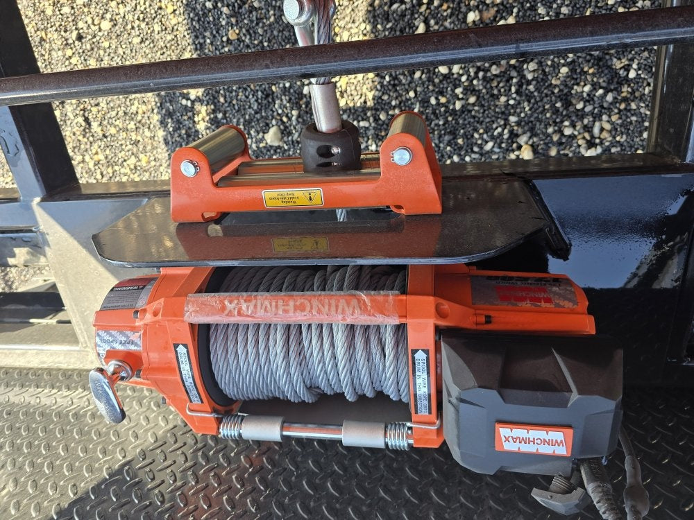 Stryker 16' GN Roll Off Bundle (2) 7k Axles + 2 Bins w/ 4' Walls - Roll Off Base Trailer/RO 16' Gooseneck - Stryker Dealership Group