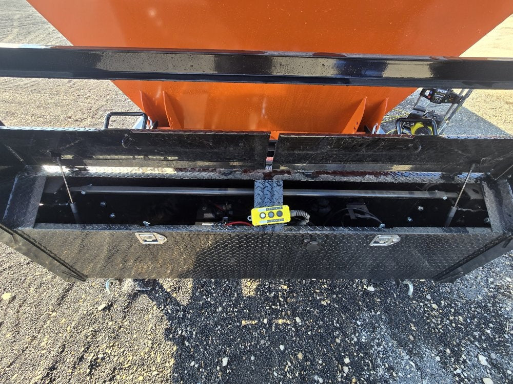 Stryker 16' GN Roll Off Bundle (2) 7k Axles + 2 Bins w/ 4' Walls - Roll Off Base Trailer/RO 16' Gooseneck - Stryker Dealership Group