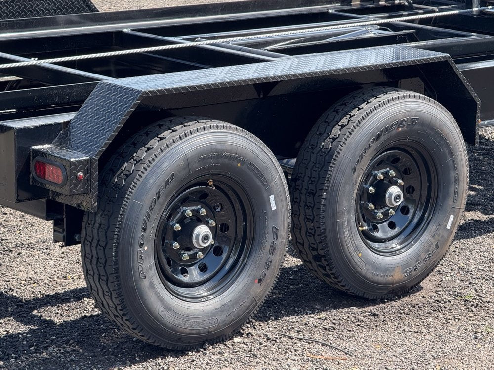 Stryker 16' GN Roll off Bundle (2) 7k Axles + 3 Bins w/ 4' Walls - Roll Off Packages/RO 16' Gooseneck - Stryker Dealership Group