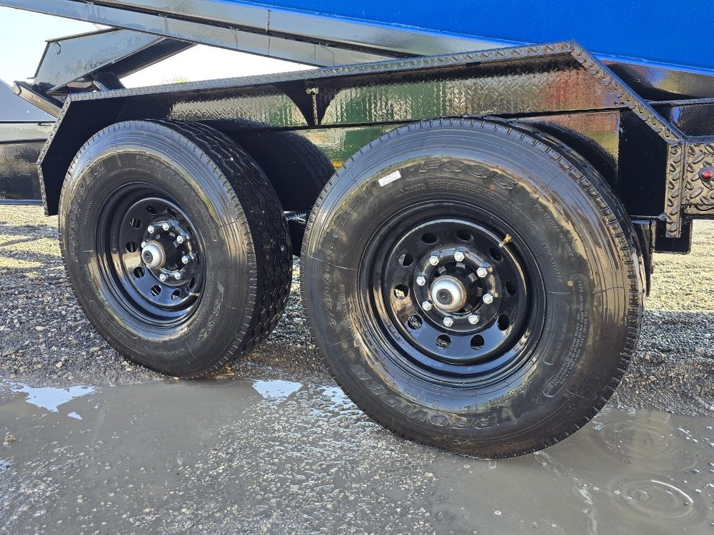 Stryker 16' RDZ BP Roll off Bundle (2) 7k Axles + 3 Bins w/ 4' Walls - Roll Off Packages/RO 16' Bumper Pull - Stryker Dealership Group