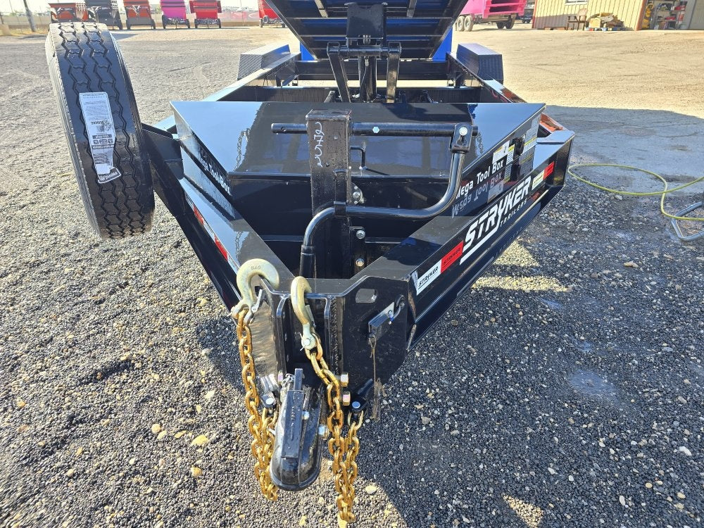 Stryker 16' RDZ BP Roll off Bundle (2) 7k Axles + 3 Bins w/ 4' Walls - Roll Off Packages/RO 16' Bumper Pull - Stryker Dealership Group