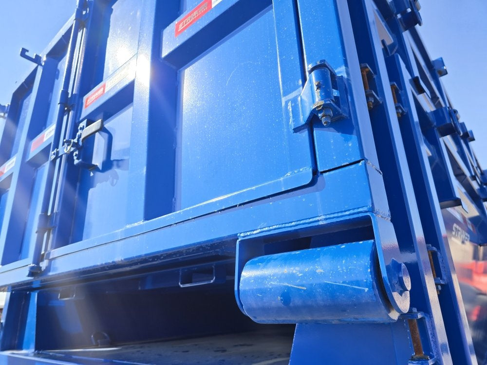 Stryker 16' RDZ BP Roll off Bundle (2) 7k Axles + 3 Bins w/ 4' Walls - Roll Off Packages/RO 16' Bumper Pull - Stryker Dealership Group