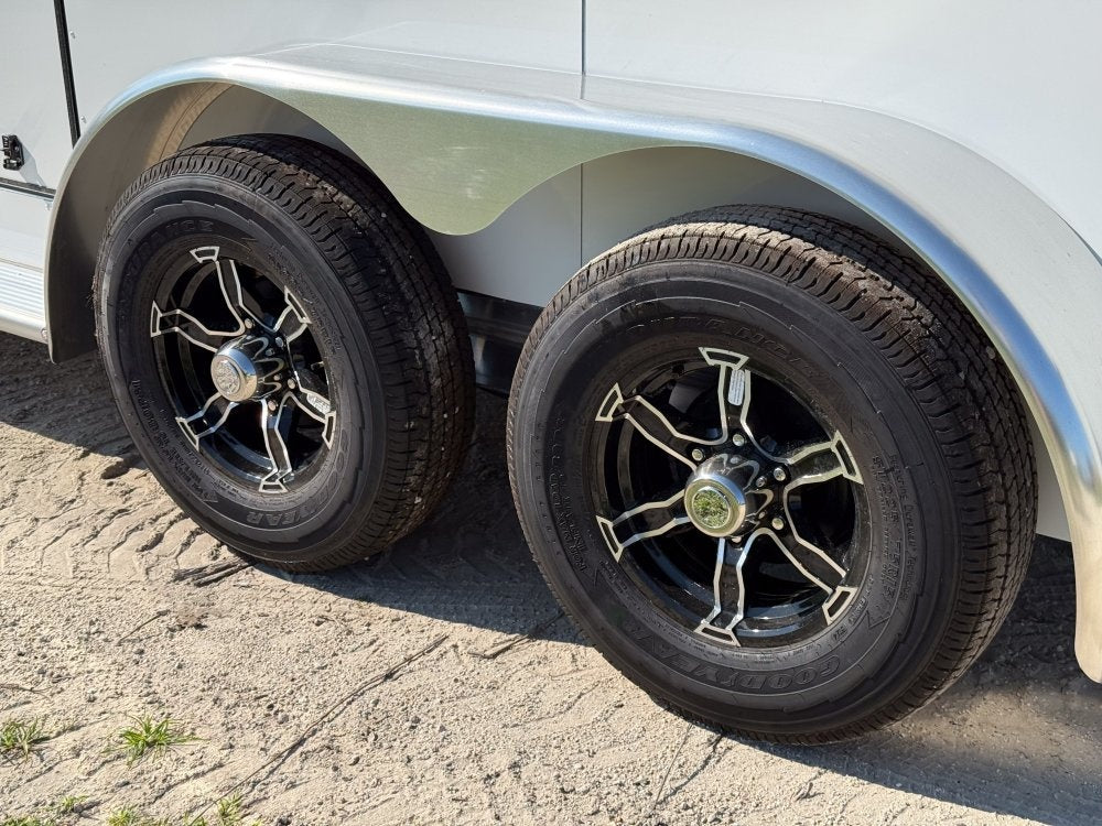 Sundowner 2 Horse Charter SE - White - (2) 3500lb Axles - 2 Horse - Horse Trailers - Stryker Dealership Group