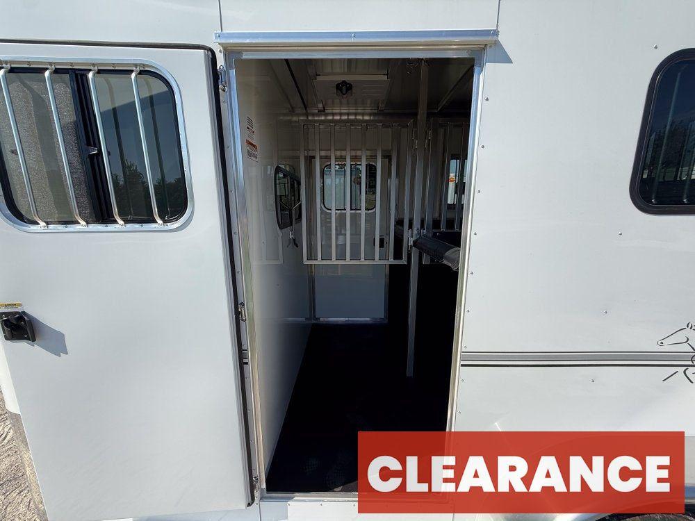 Sundowner 2 Horse Charter SE - White - (2) 3500lb Axles - 2 Horse - Horse Trailers - Stryker Dealership Group