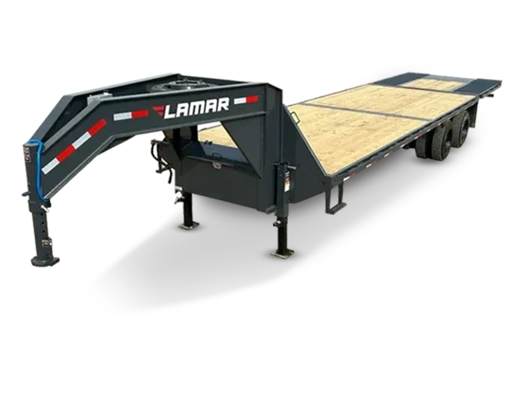 image Flatbed Deckover Trailers