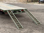 40' FHZ Gooseneck Deckover (2) 10K Axles Straight Deck 4039
