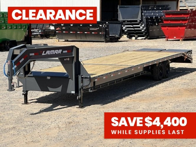 36' FS Gooseneck Mega Ramps 8k Axles 16 Ply Tires 143203
