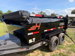 10' Horizon HZ5 Bumper Pull Dump Trailer 36" Side Walls - (2) 3.5K Axles 016519 - Stryker Dealership Group