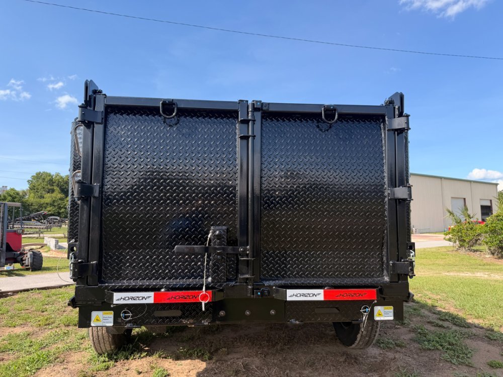 10' Horizon HZ5 Bumper Pull Dump Trailer 36" Side Walls - (2) 3.5K Axles 016519 - Stryker Dealership Group