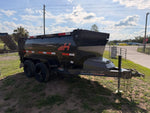 10' Horizon HZ5 Bumper Pull Dump Trailer 36" Side Walls - (2) 3.5K Axles 016519 - Stryker Dealership Group