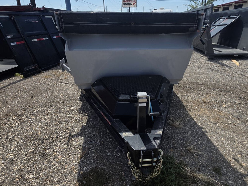 10' Horizon HZ5 Bumper Pull Dump Trailer 36" Side Walls - (2) 3.5K Axles 016521 - Stryker Dealership Group