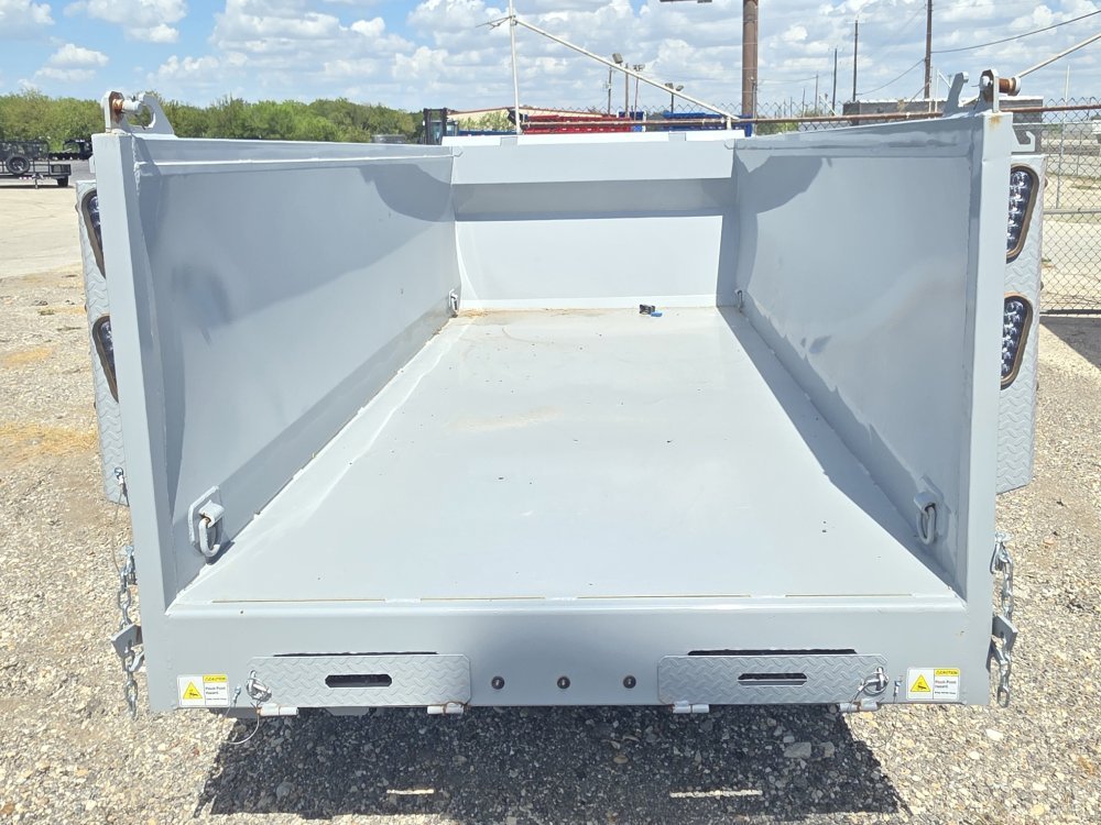 10' Horizon HZ5 Bumper Pull Dump Trailer 36" Side Walls - (2) 3.5K Axles 016521 - Stryker Dealership Group