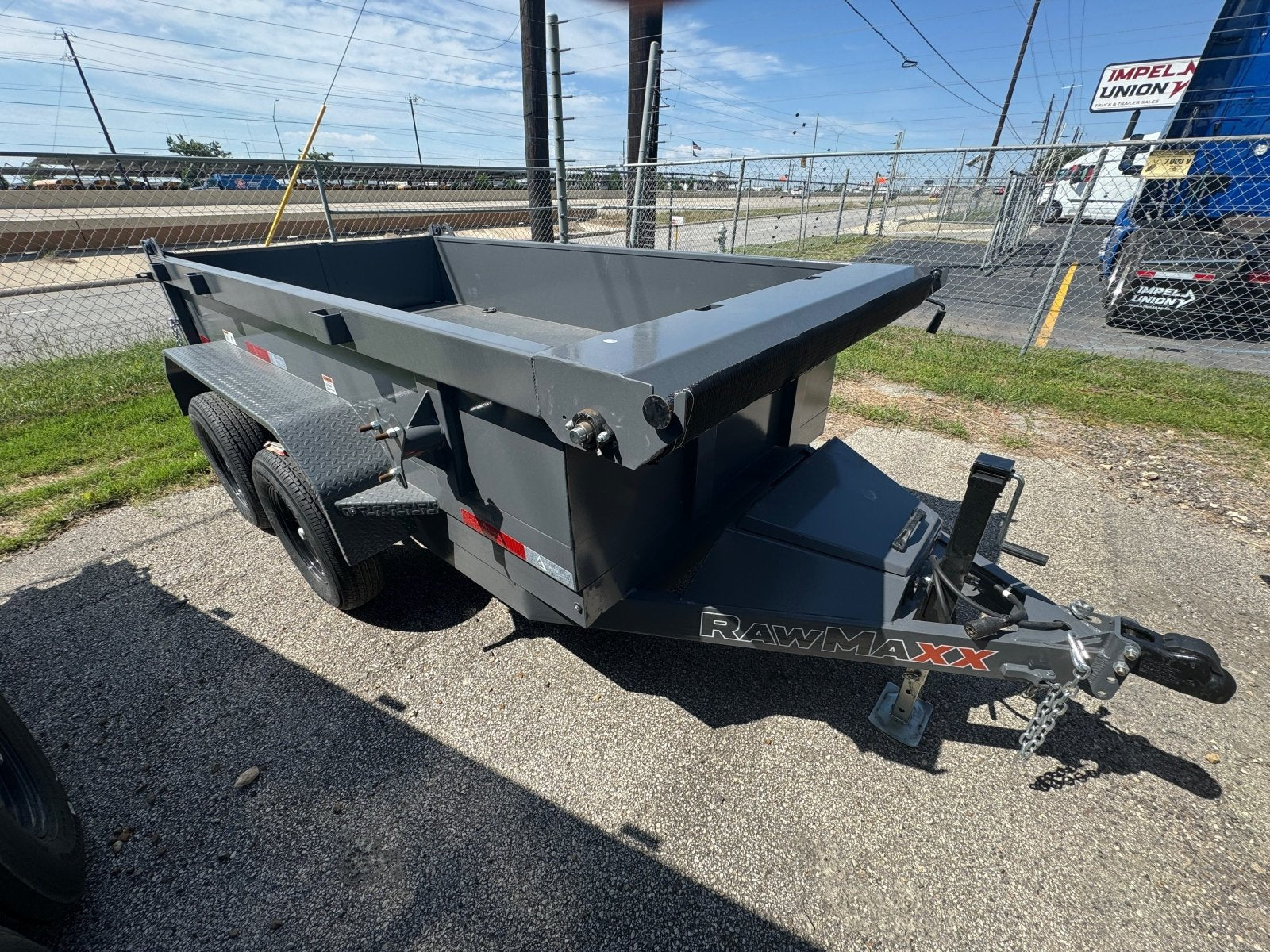 10' SDX BP Dump Trailer 2 - 3.5k Axles 22" Walls 114249 - Stryker Dealership Group