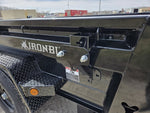 10' x 60" Iron Bull DTB Bumper Pull Dump Trailer 18" Side Walls - (2) 5200 lb Axles 104801 - Stryker Dealership Group