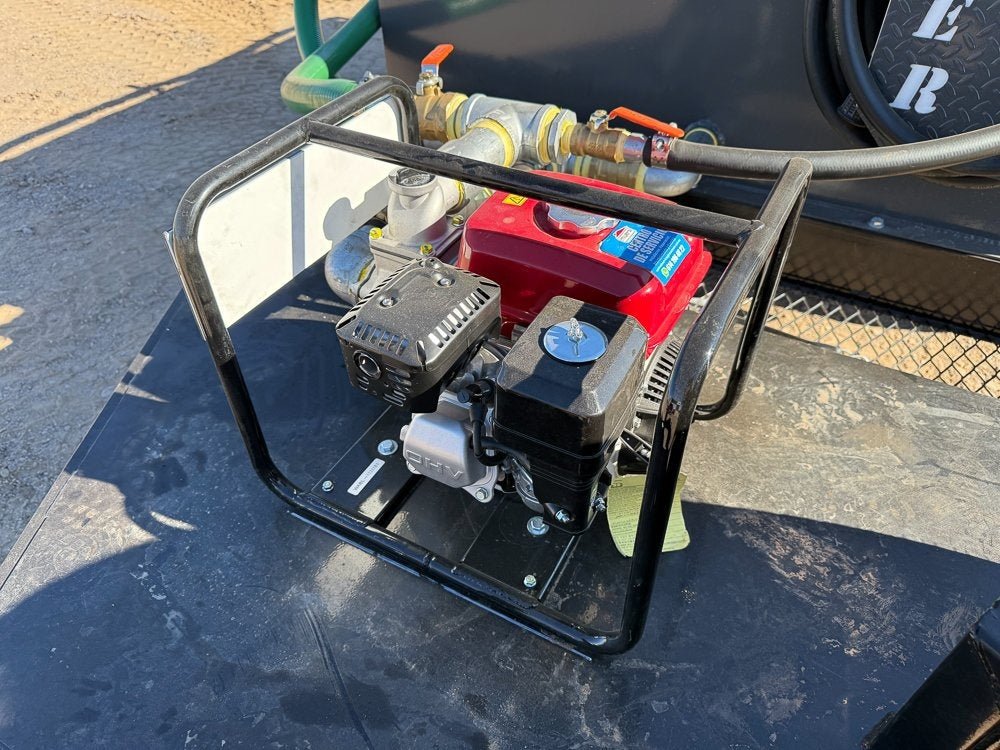 1000 Gallon Water Tank Trailer with Pump and Hose 003732 - Stryker Dealership Group