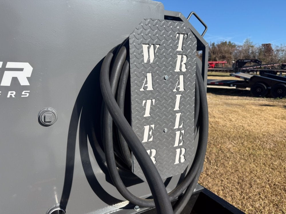 1000 Gallon Water Tank Trailer with Pump and Hose - Water Tank Trailer - Stryker Dealership Group