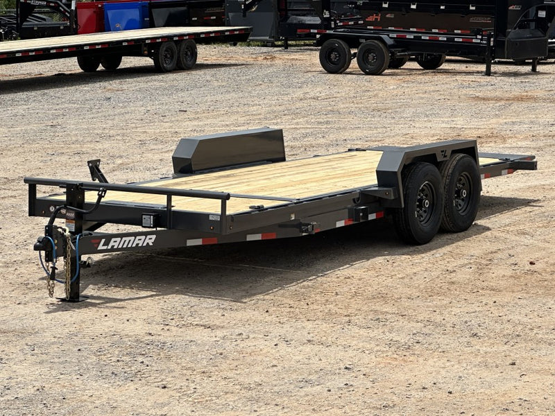 20' Tilt Trailer Lamar (2) 7K Axles 14K GVWR 10K Payload 142182
