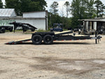 20' Tilt Trailer Lamar (2) 7K Axles 14K GVWR 10K Payload 142182
