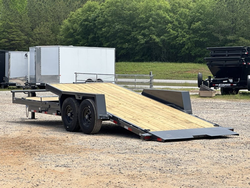 22' Tilt Trailer Lamar (2) 7K Axles 14K GVWR 10K Payload 142183