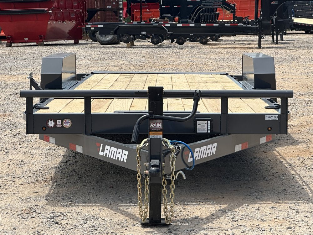 22' Tilt Trailer Lamar (2) 7K Axles 14K GVWR 10K Payload 142183
