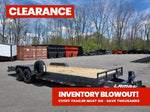 24' H8 Bumper Pull Mega Ramps 8K Axles 142984